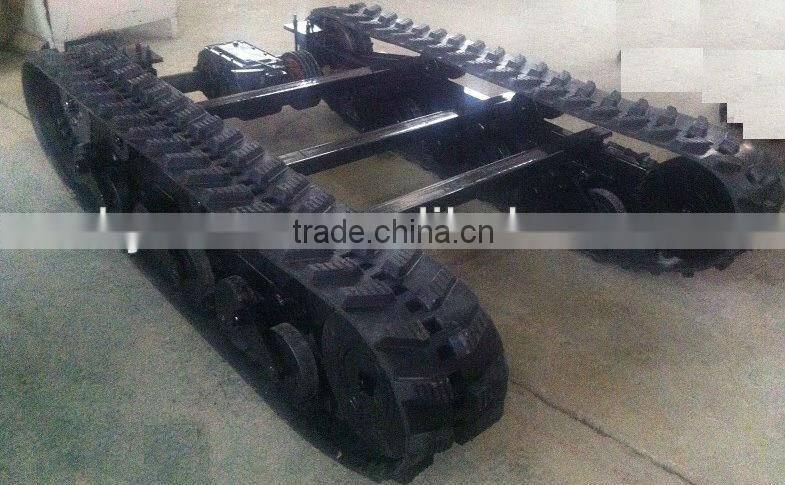 Crawler undercarriage of spare parts