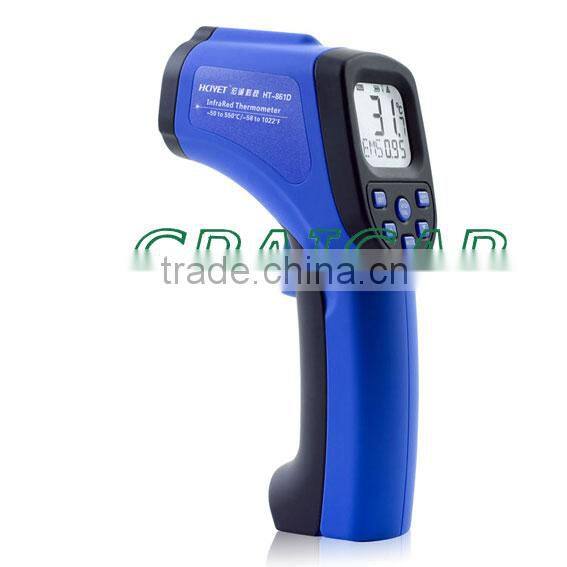 HT-861D compact Infrared Thermometer lcd display temperature meter measuring instrument