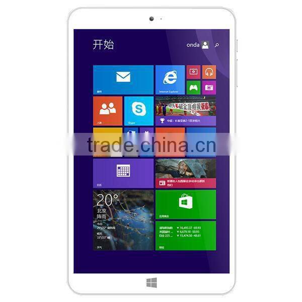 Hot Sell inch Intel Z3735F Quad Core Tablet Win 8.1 2GB RAM 16GB / 32GB ROM WIFI OTG Onda V820w Tablet PC