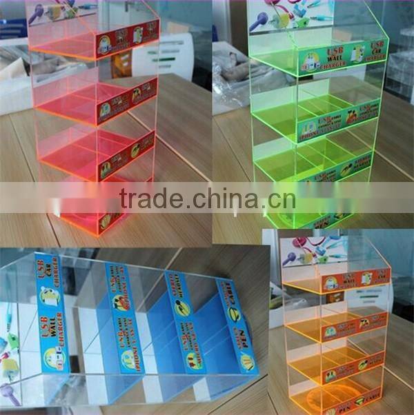 Custom acrylic Power Bank Display Stand
