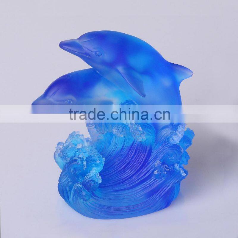 Crystal Couple Dophin arts and crafts As Wedding souvenir