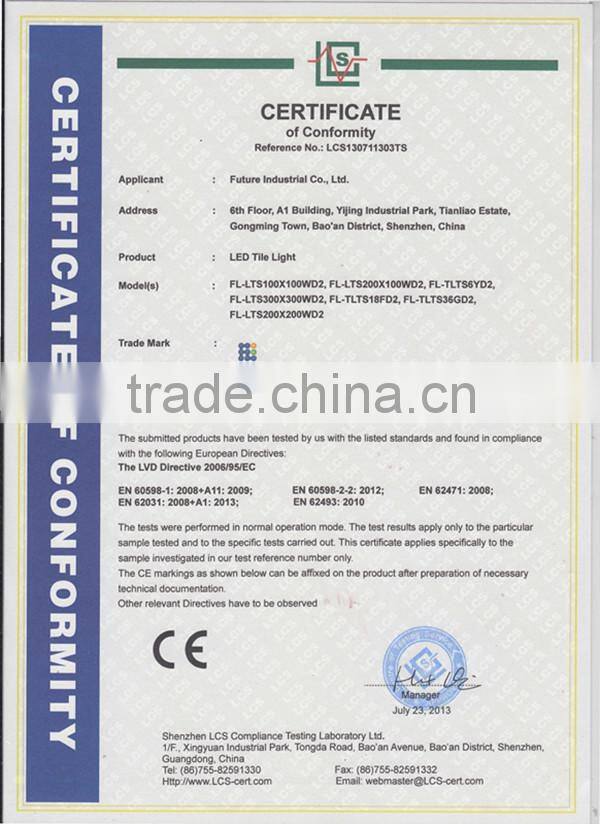 3 year warranty outdoor IP67 stainless steel toughened glass cover led brick wall light