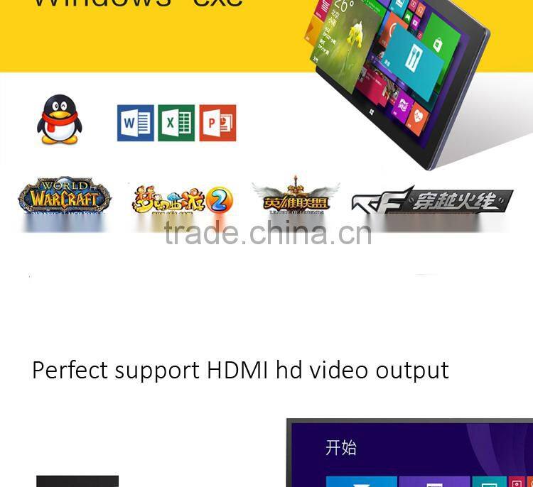 10.1 inch intel CPU windows 8 OS tablet PC with 2G RAM