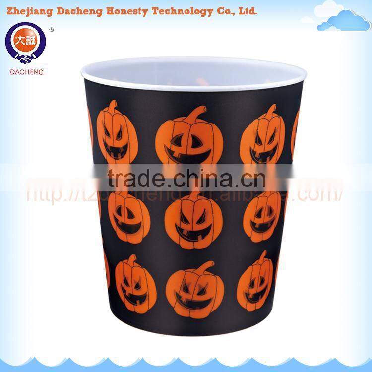 Round Shape Design Dustbin, dustbin plastic sale price, 3D Lenticular Printing Plastic Dustbin