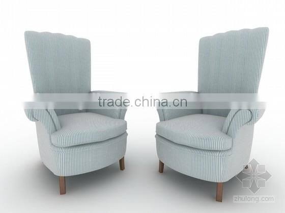 modern high back velvet chair for sale lobby furniture TC4006