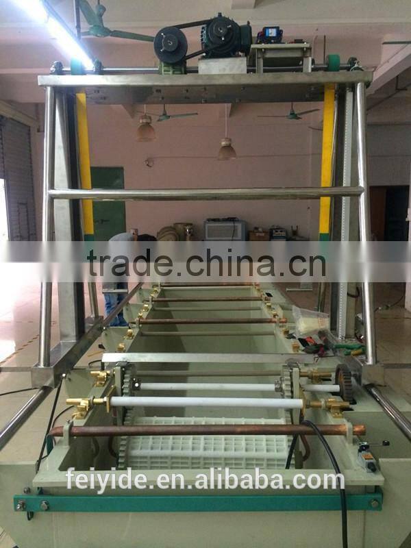 Feiyide Semi Automatic Plating Machine Nickel Zinc Screws Barrel Electroplating Line