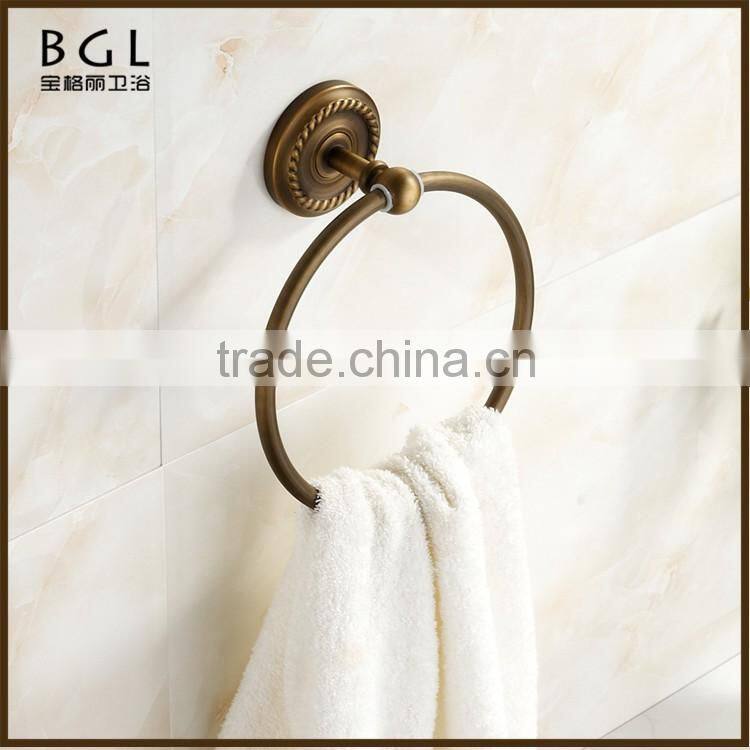 11532 china factory shop line bathroom fittings new fashion antique round towel ring