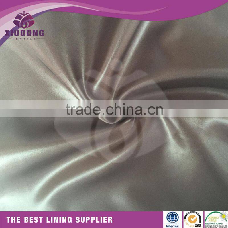 silk taffeta fabric 190T thin lining woven polyester taffeta