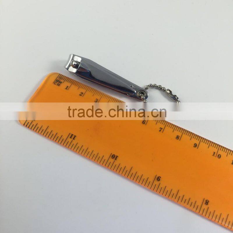 Custom funny engraved stainless steel finger nail clippers