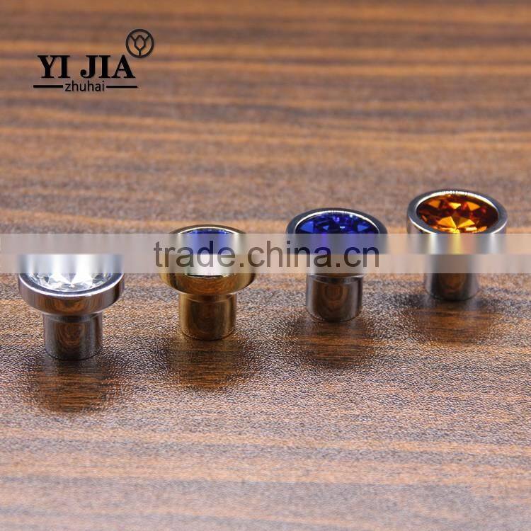 Long Strip Furniture Cabinet Crystal Glass Pull Handle