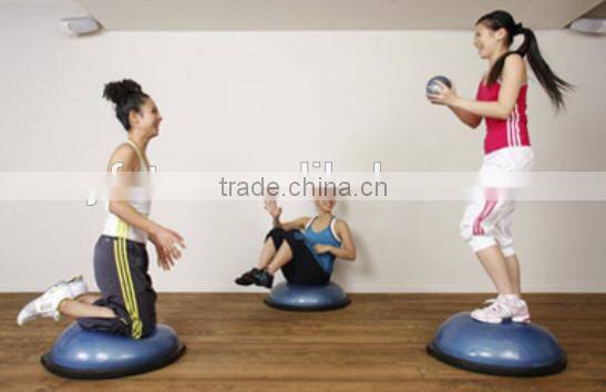 Blue Balance Ball Trainer Yoga Strength Exercise Workout