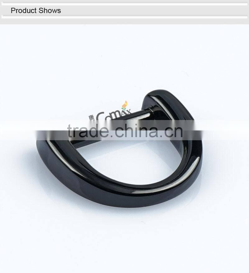 23mm metal d ring belt buckle with custom logo