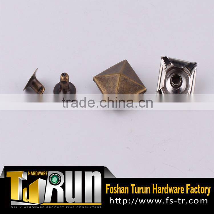 custom design dress jean brass rivet