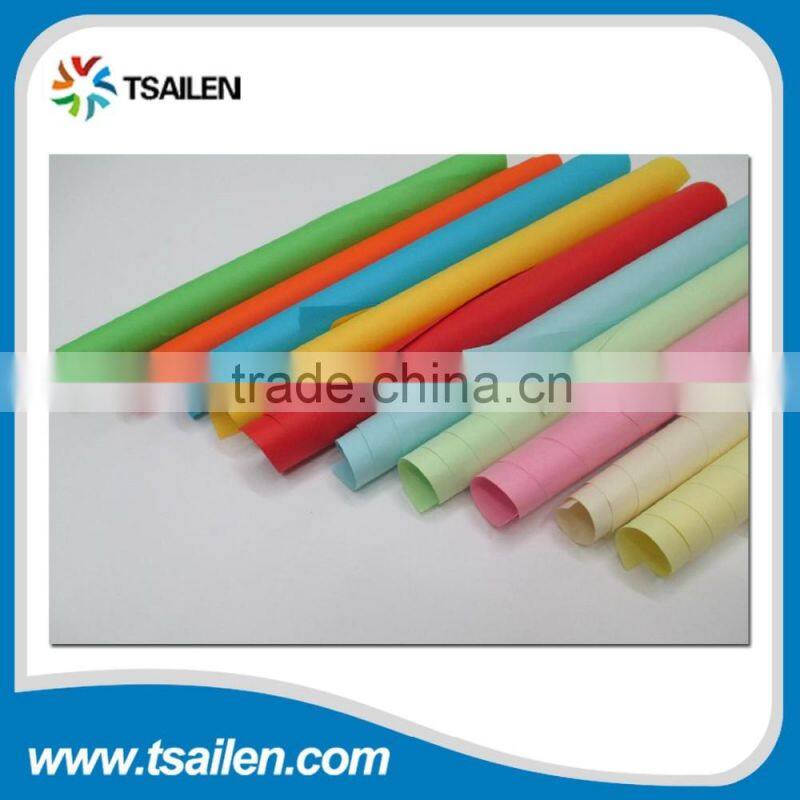 decorating coloured a4 paper