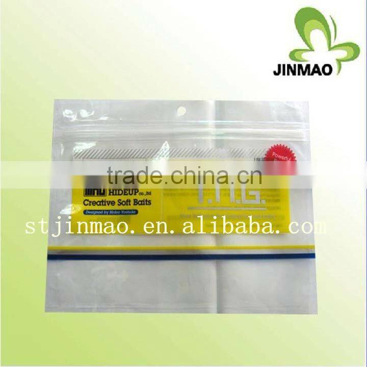 Clear OPP Header adhesive bags