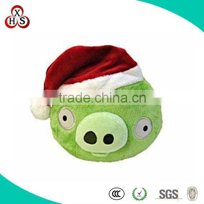 Soft Wholesale Stuffed Funny Manufacture Price plush animal head hat