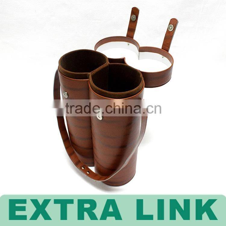 Alibaba China Supplier Custom Laser Logo Decorative Luxury Design Cardboard Wine Boxes With Velvet EVA