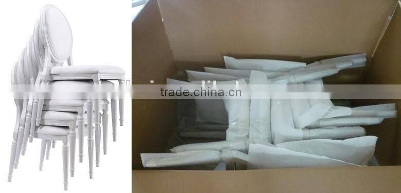 theme furniture iron stacking resturant banquet chair BHT107