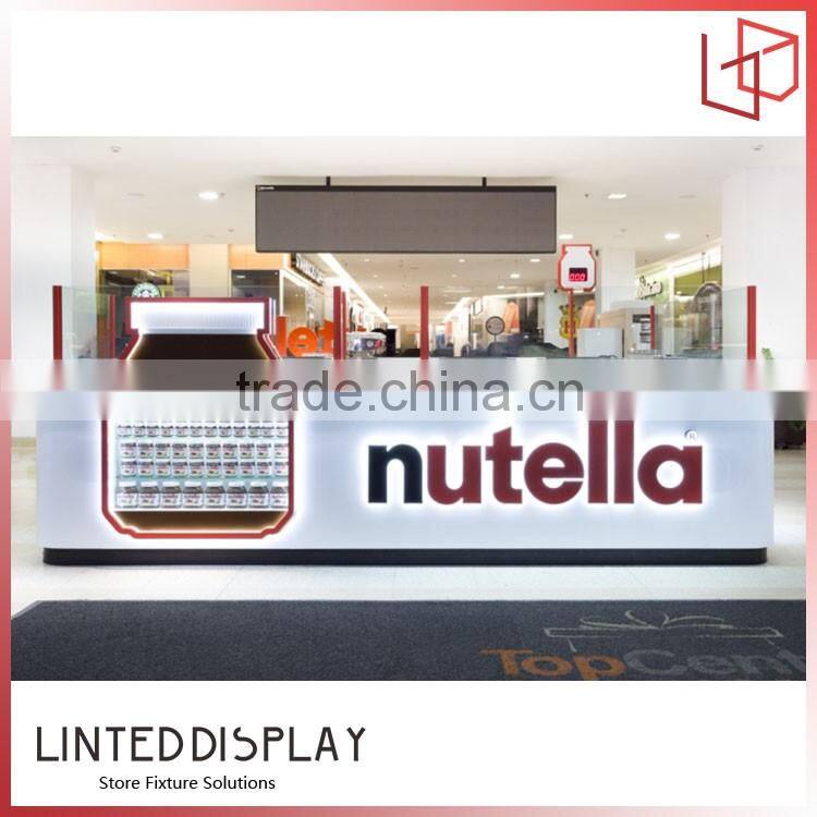 exhibition advertising display kiosk with touch screen