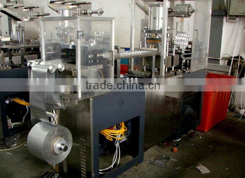 Factory price fully automatic small pharmaceutical blister pack sealing machine