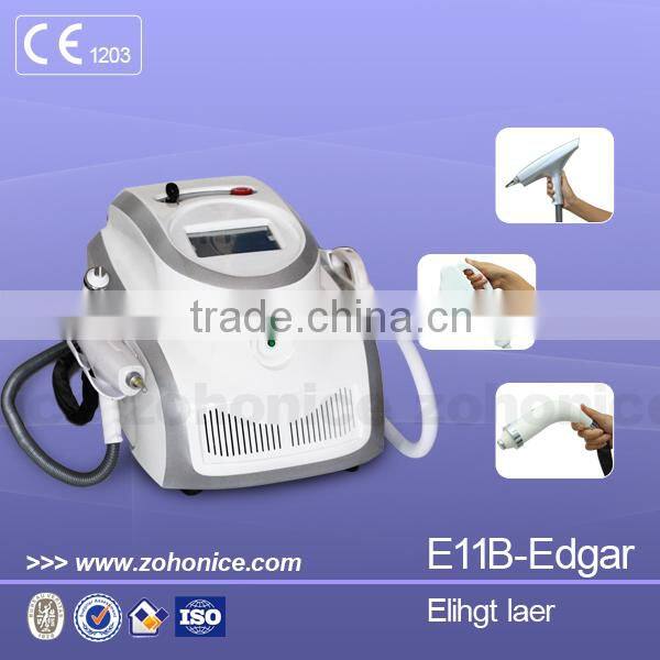 High quality E11C - Erica Q- switch nd yag laser tattoo removal ipl shr laser hair removal