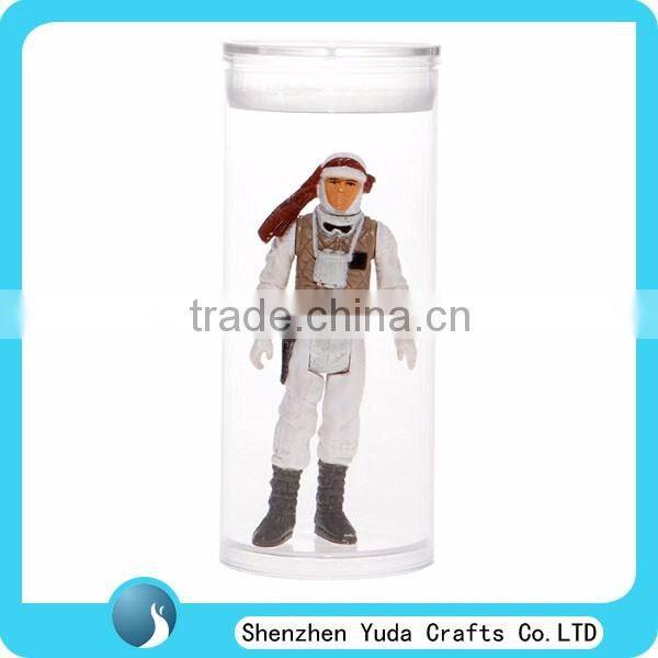 Clear Plastic Action Figure Tube