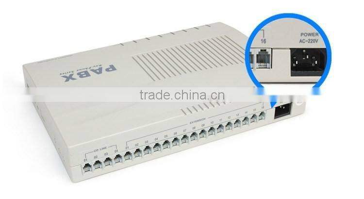 Intercom pbx for central phone