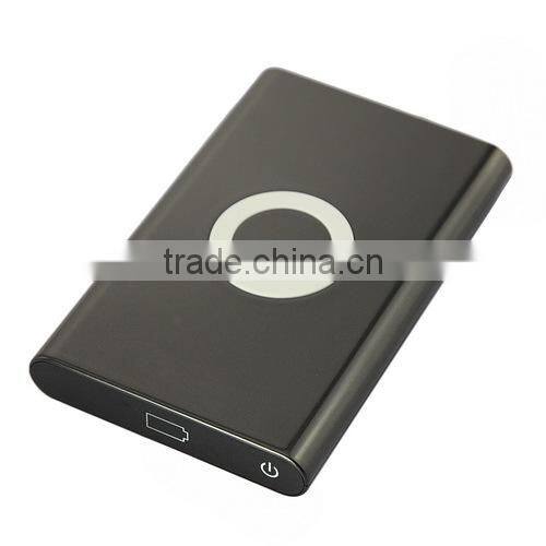 Portable Qi Certificated Wireless Charging Pad With 7000mAh External Battery For Mobilephones Tablets