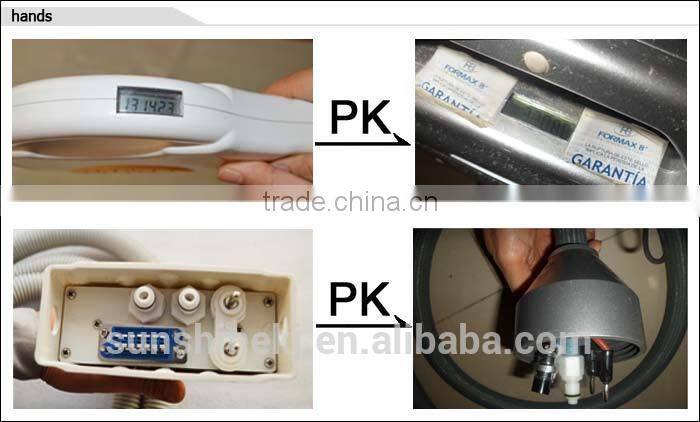 2 in 1 portable salon use CE approved e-light ipl rf+nd yag laser multifunction machine