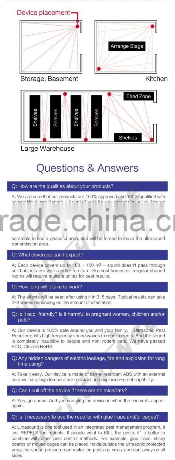 Home Pest Control Solution Pest Block solar powered mosquito repeller