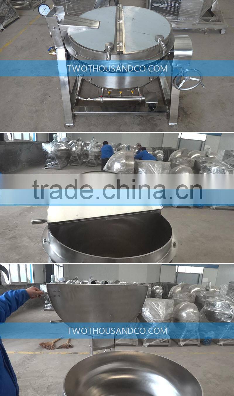 Oil Jacketed Cooking Pot - 100 L, Electric, Tiltable, Without Agitator, TT-JK-ET100