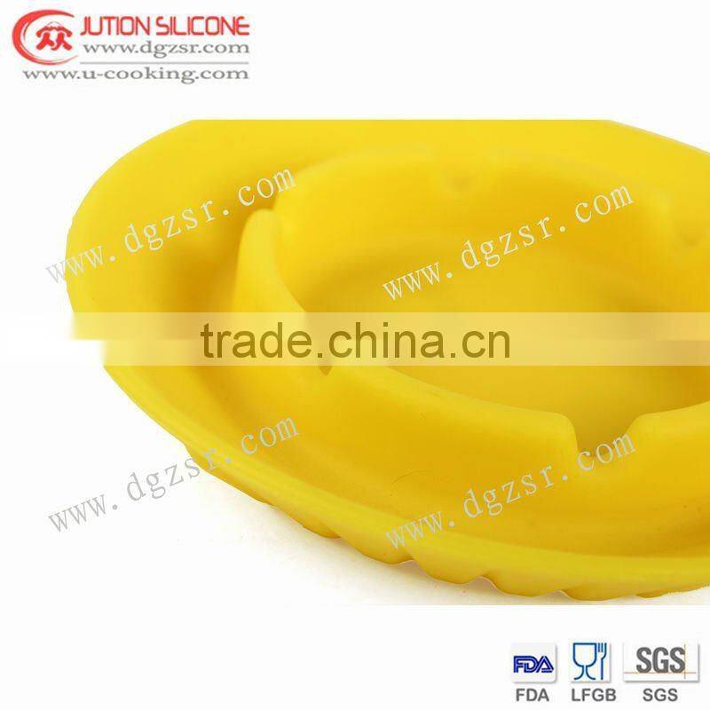 2012 Chirstmas gift cute Silicone rubber silicone ash bin