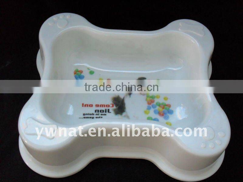 Hot Design and High Quality pet melamine Dog Bowl