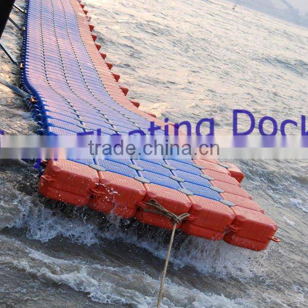 plastic floating pontoon