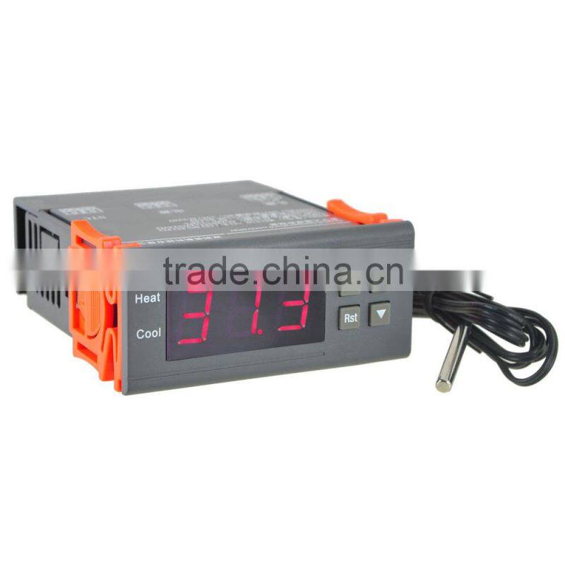 High quality AC 110V Digital Fahrenheit Temperature Controller with Thermostat Sensor