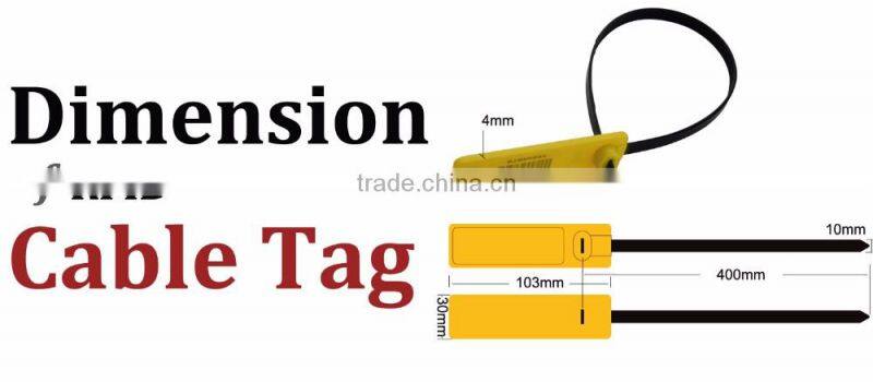 Passive RFID Cable Tie Tag EPC/ISO18000-6C UHF Cable