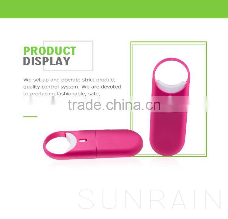 2016 High quality luxury colorful plastic pocket size perfume test card mist 20ml