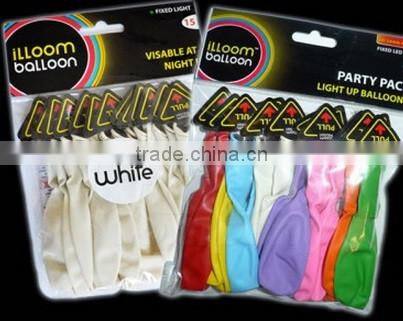 LED Ballon Wedding flashing light up balloon Party balloon