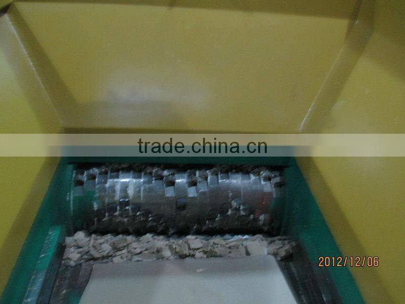 industrial waste shredder/plastic single shaft shredder machine