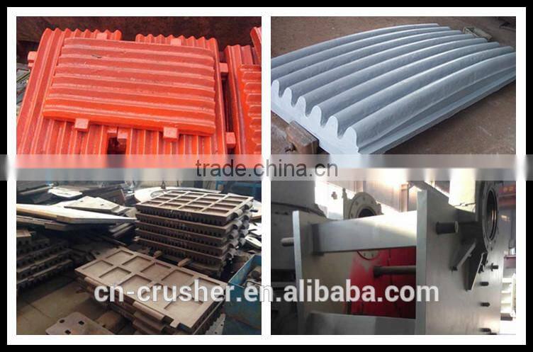 " High wear resistance " jaw crusher with large processing capacity
