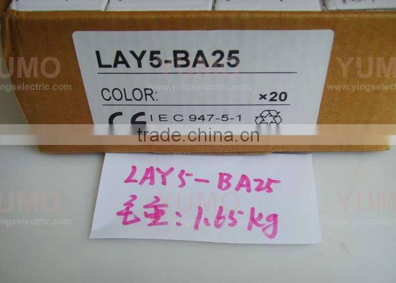 Push Button plastic bezel pushbutton switchLAY5-BA25