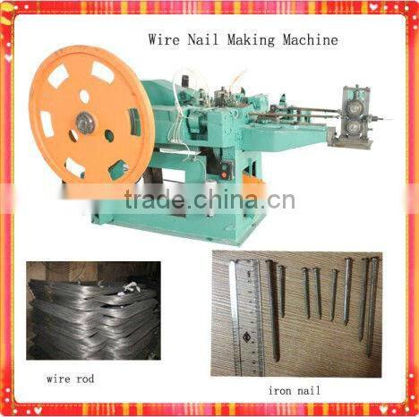 automatic round head steel nail machine production line