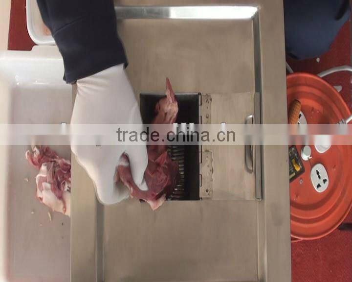 SQ-3 Frozen Meat Cutting Machine/Meat Slicer Thickness Customized