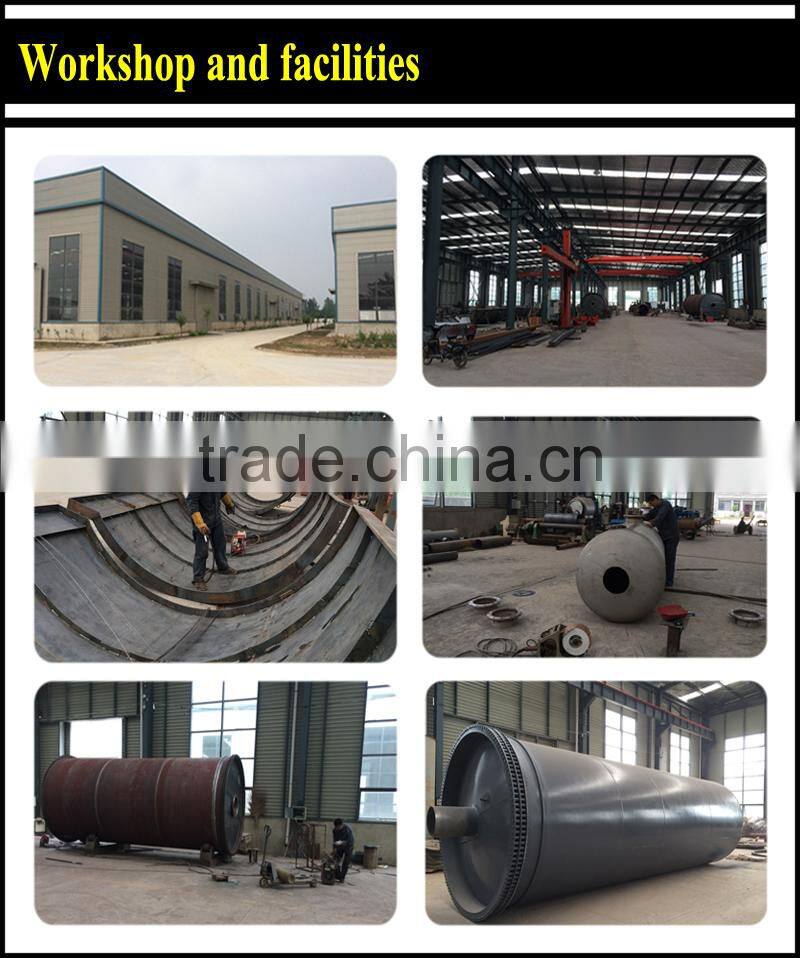 DAYI CE /SGS/BV/ISO, profitable programs Shangqiu DAYI Brand Q345R 16mm waste tire recycling to diesel/tire recycling plant