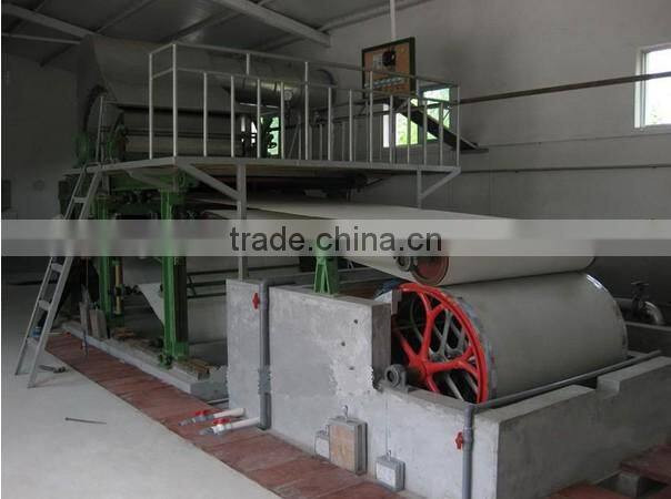 787mm Mini Paper Recycling Machine for Producing Toilet Paper and Facial Tissue, ISO9001