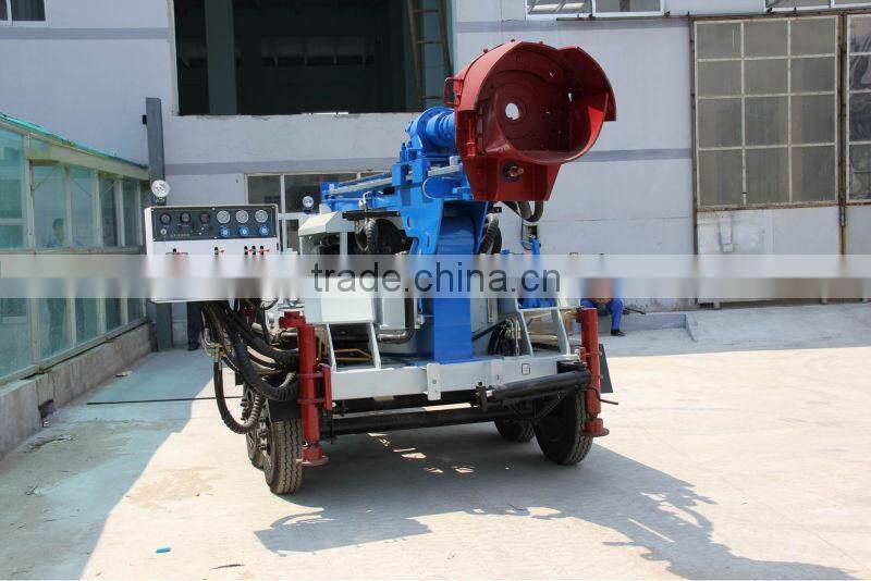 cheapest trailer mounted bore hole Water Well Drilling machine