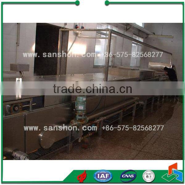 PPT Spray Type Blanching Machine for Jelly Sterilizing