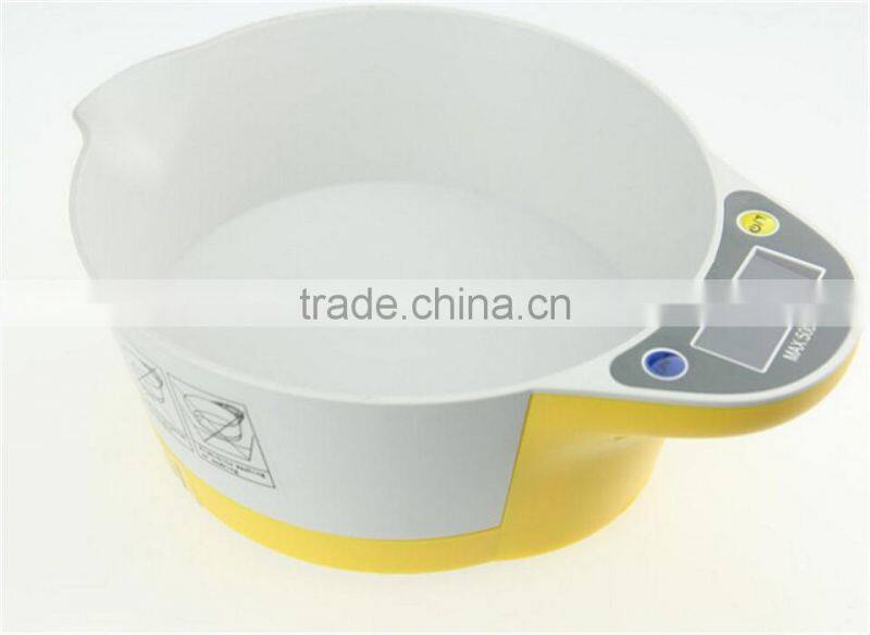 High precision decorative bowl style digital food balance