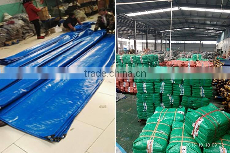 Used tarpaulins for tent