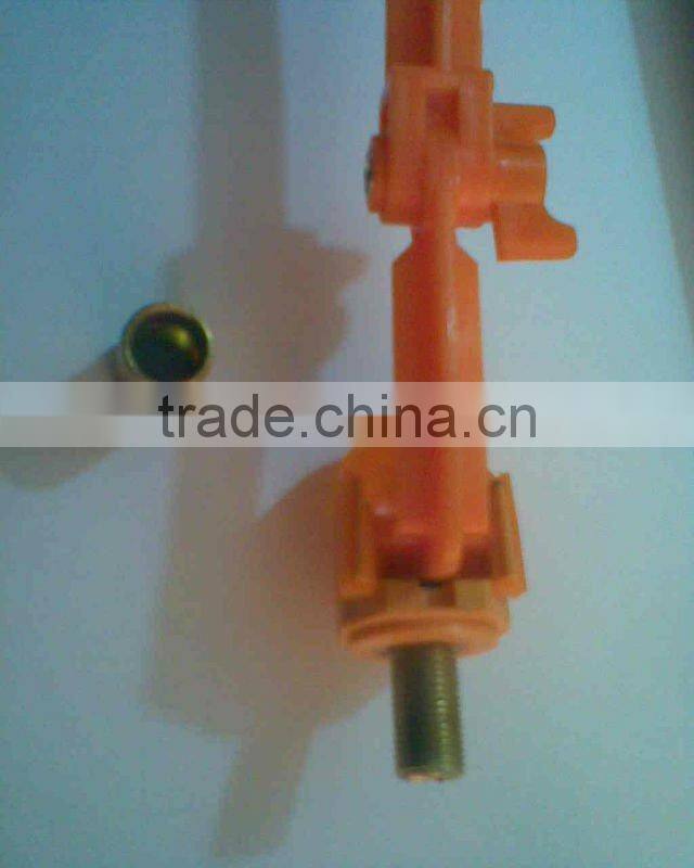 Plastic floating valve